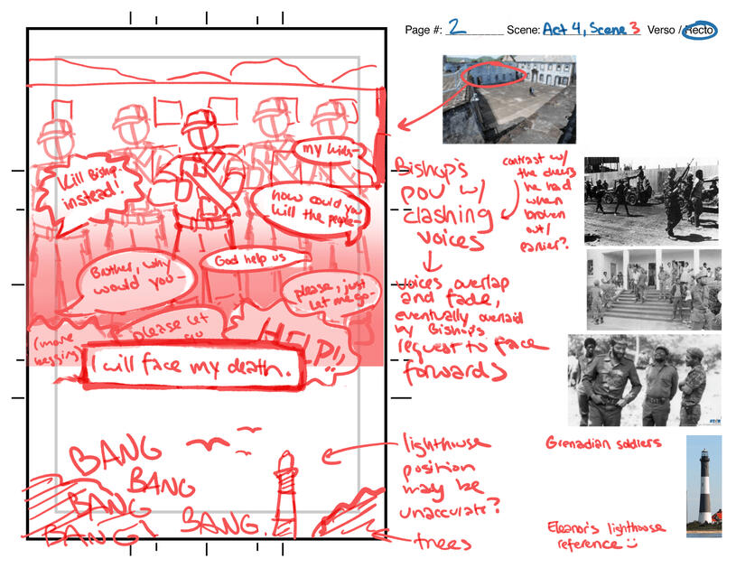 Stanford Graphic Novel Project Thumbnail (Act 4, Scene 3, Page 2)